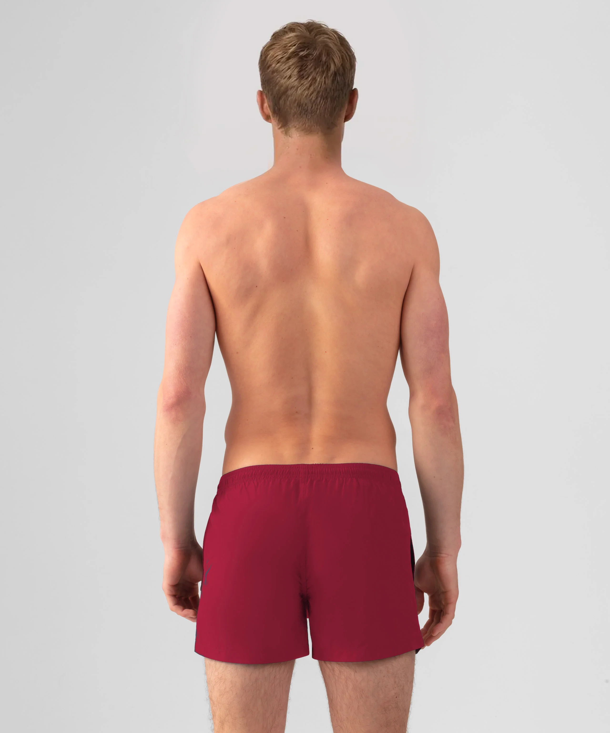 Swim Shorts: Burnt Red - Image 3