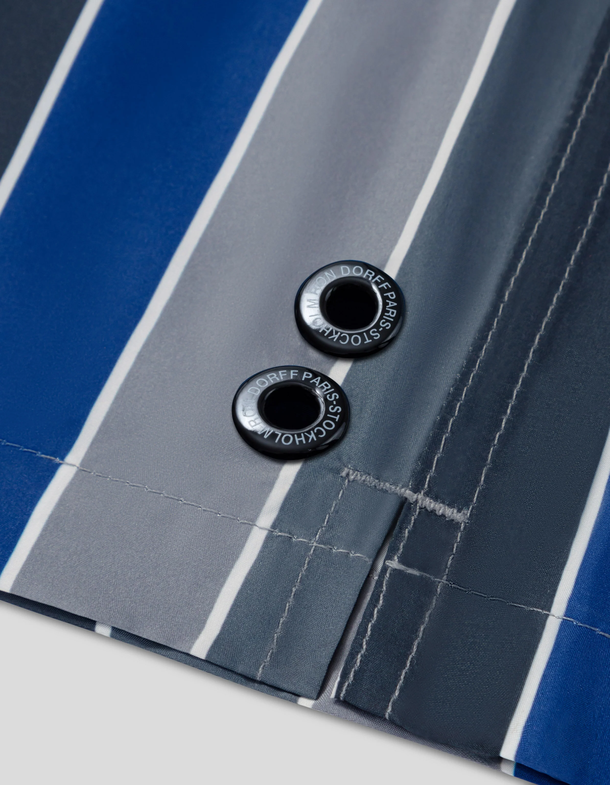 Swim Shorts w. Multico Stripes: Fjord Blue - Image 5