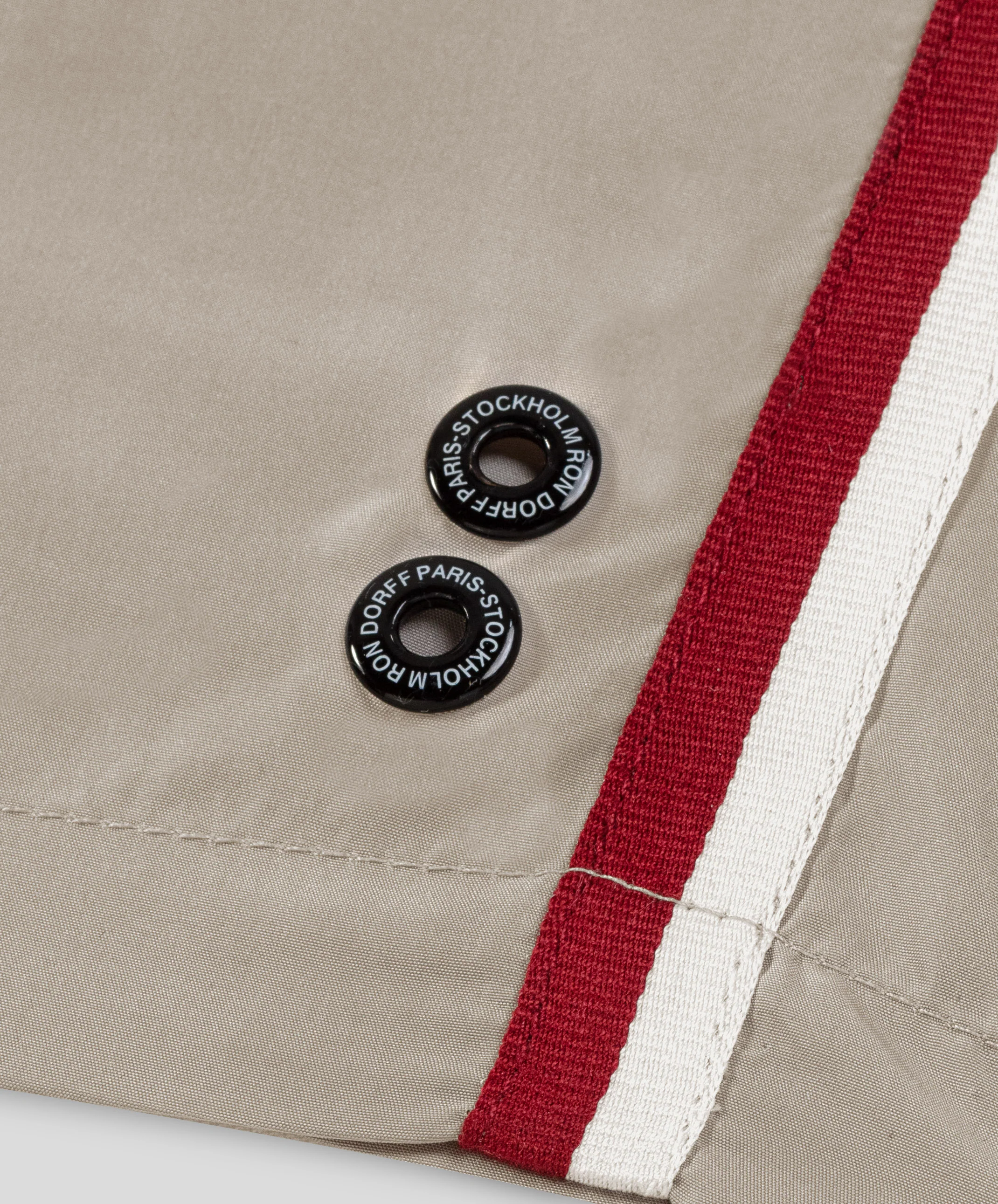 Swim Shorts w. Side Stripes: Sand - Image 5