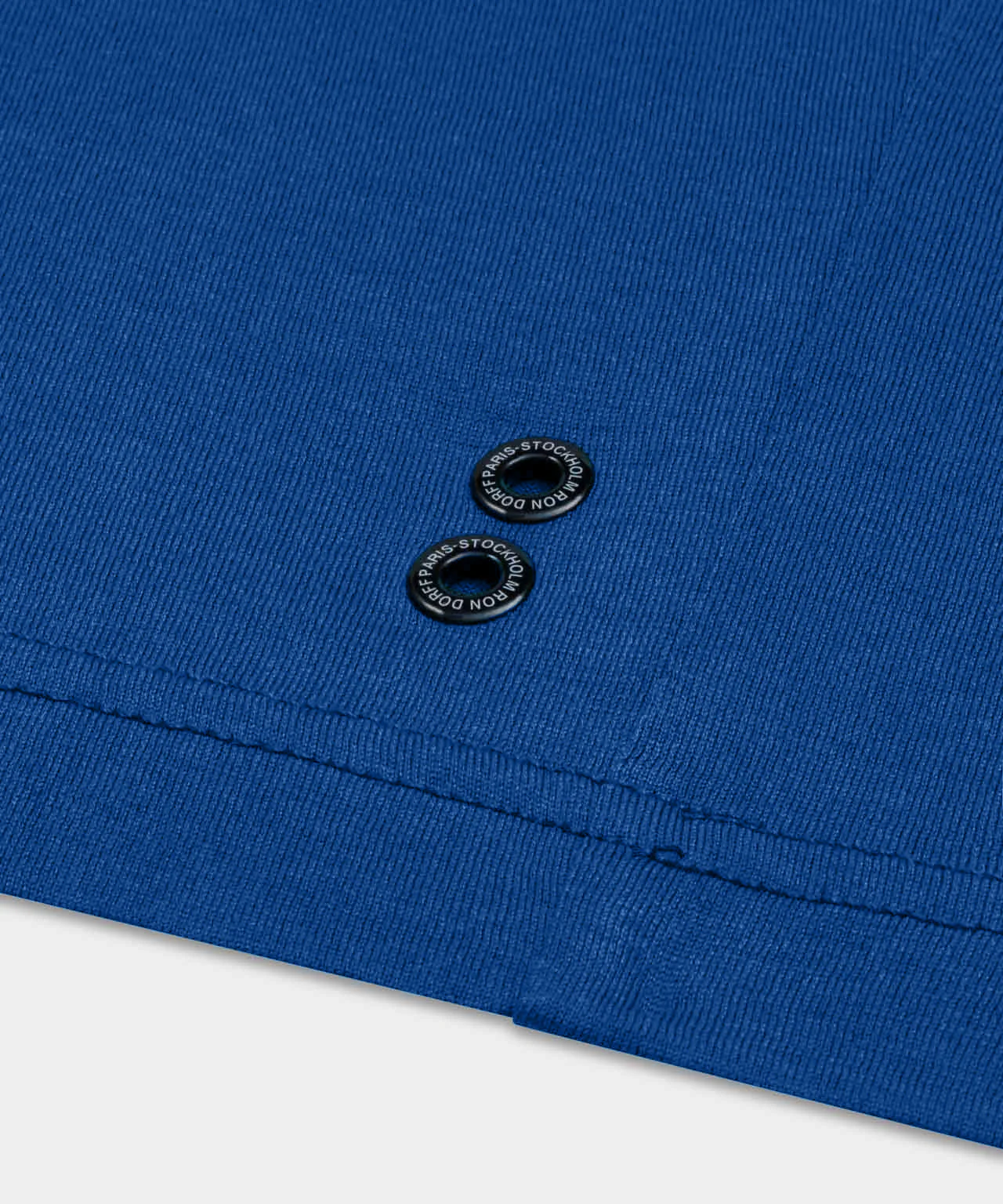 Crew Neck T-Shirt Eyelet Edition: Bleu - Image 4