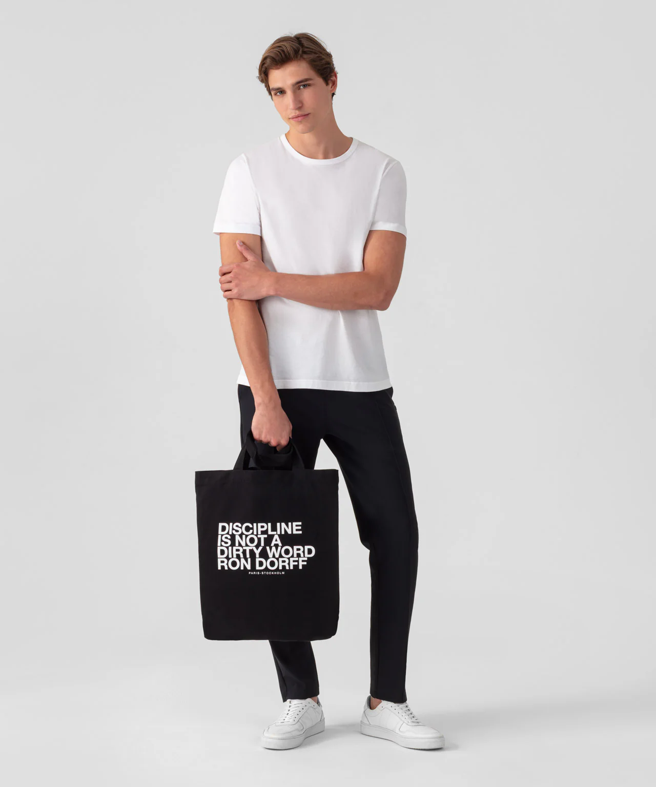 Tote Bag DISCIPLINE: Black - Image 3