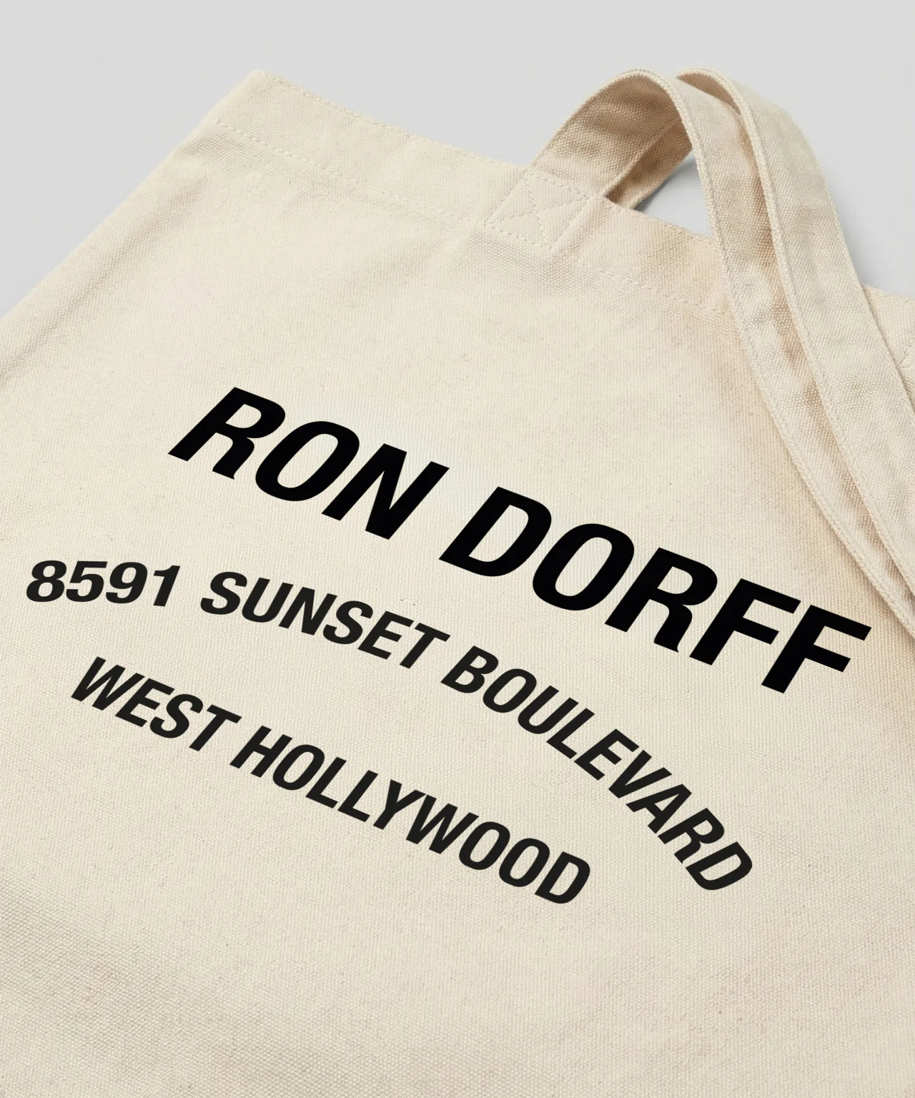 Tote Bag "SUNSET": Retro White - Image 3