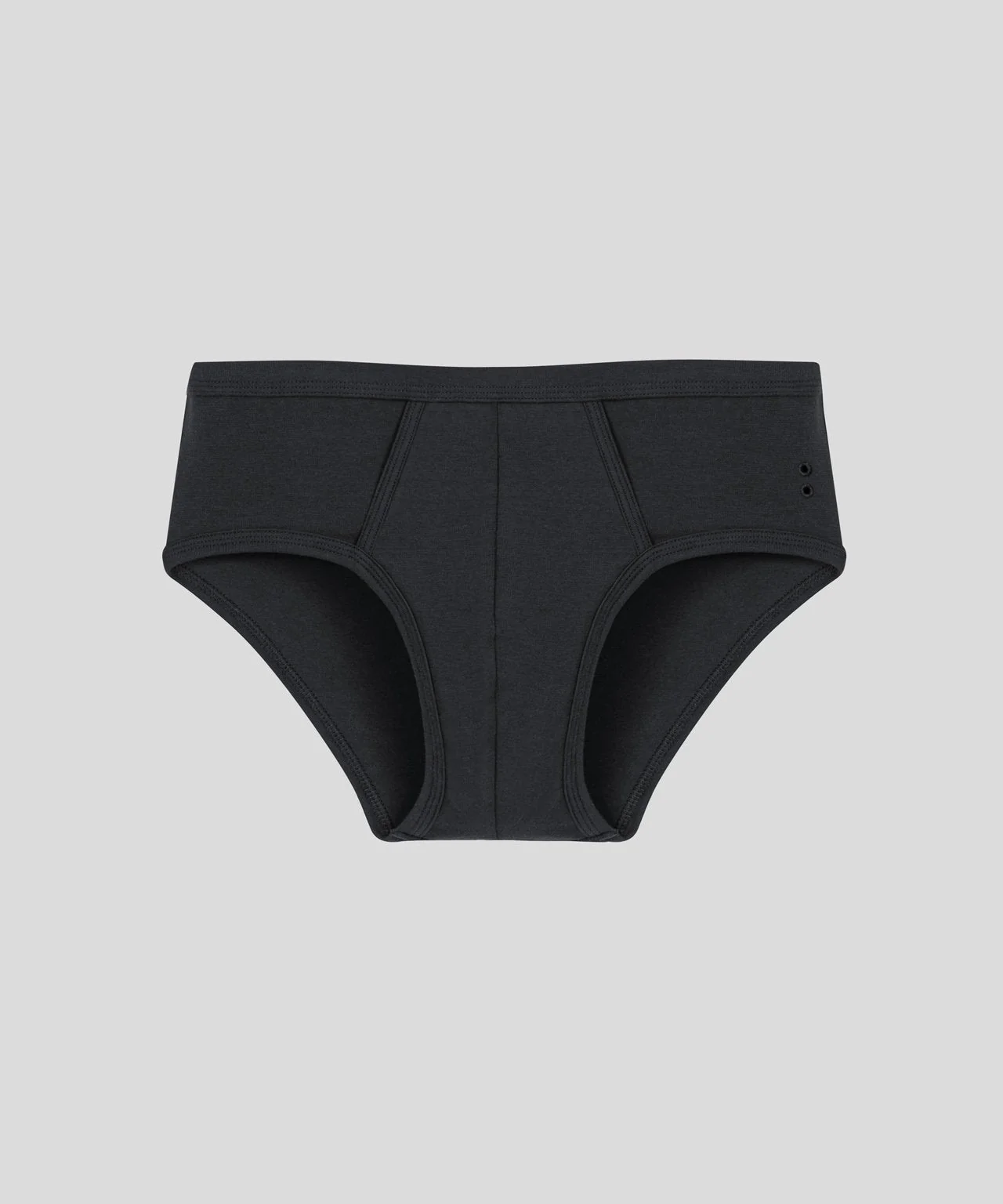 Y-Front Briefs: Black - Image 3