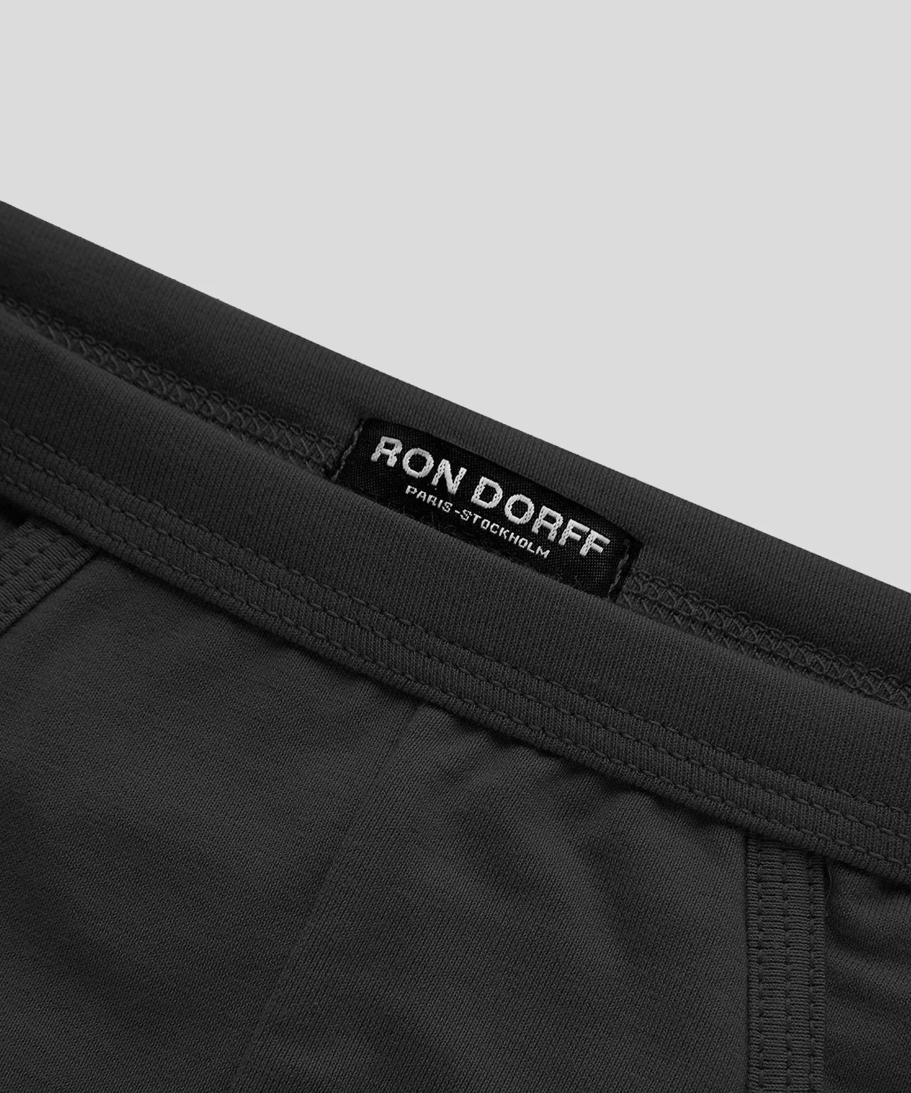 Y-Front Briefs: Black - Image 4