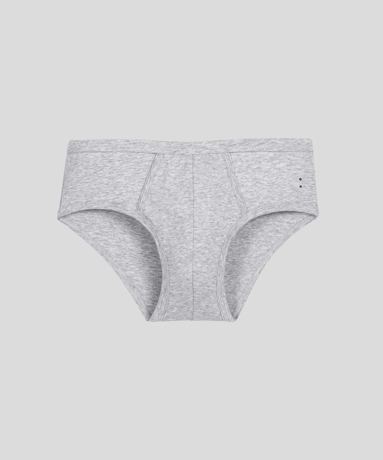 Y-Front Briefs: Heather Grey - Image 3