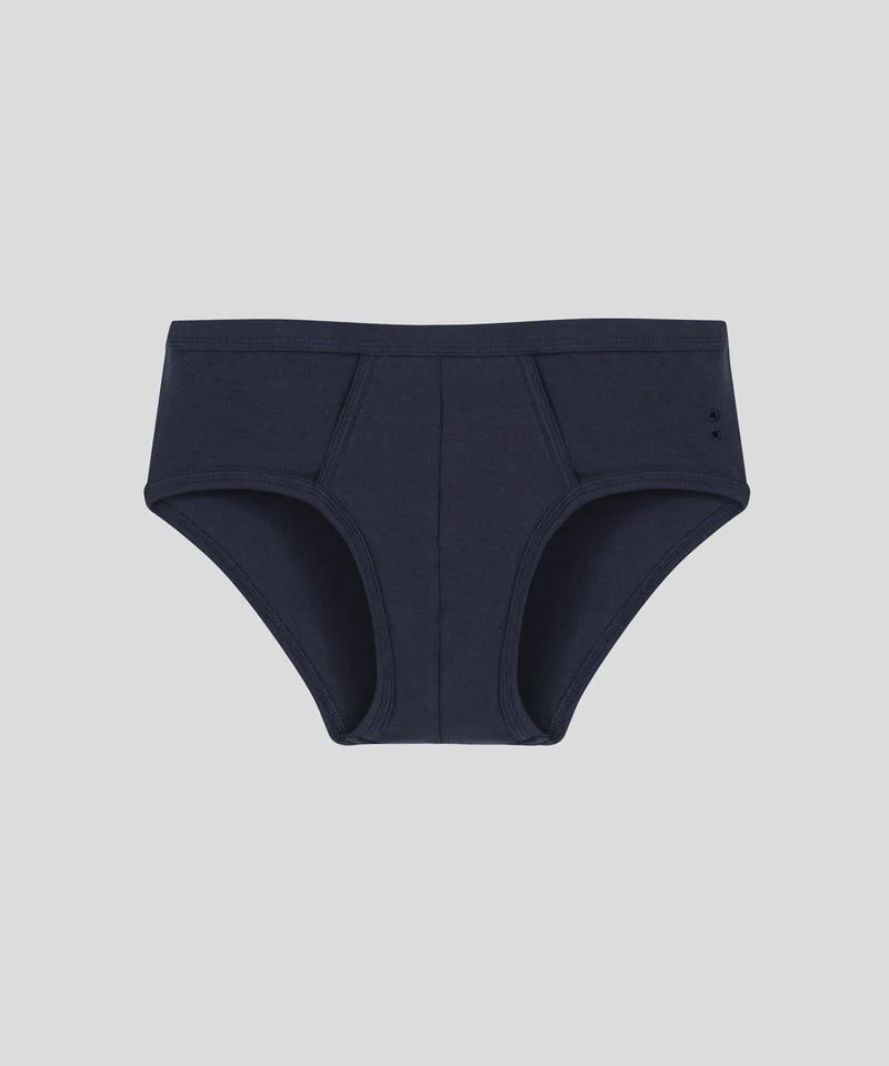 Y-Front Briefs: Navy - Image 3