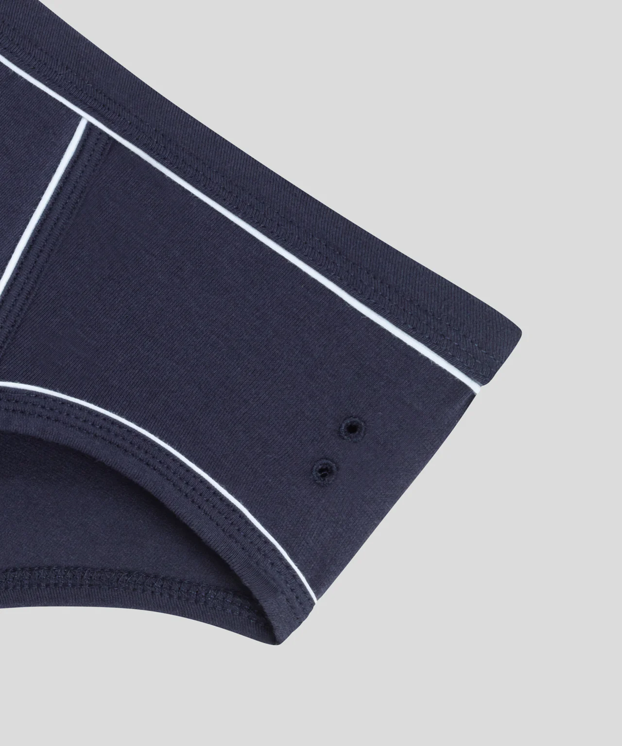 Y-Front Briefs w. Piping: Navy - Image 4